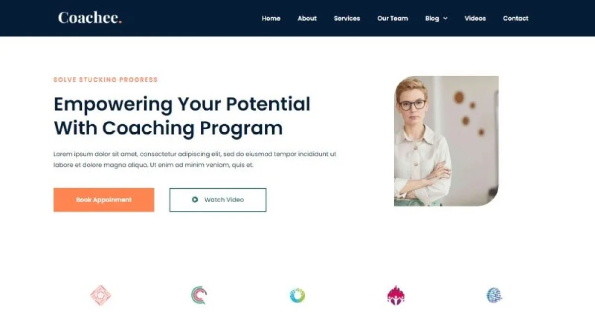 Coachee – Coaching Program Elementor Template Kit