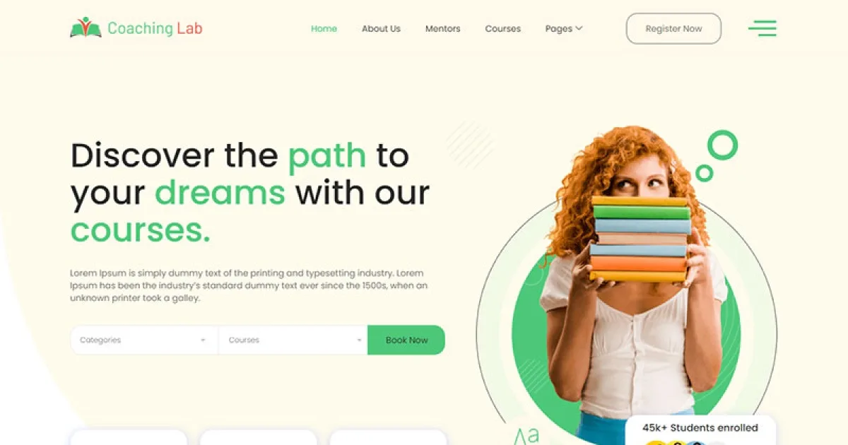 Coaching Lab – Coaching Center Elementor Template Kit