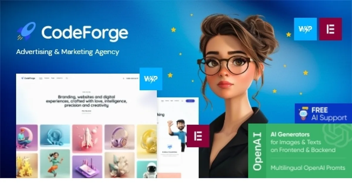 CodeForge – Software & IT Tech Company WordPress Theme - Official Release Preview