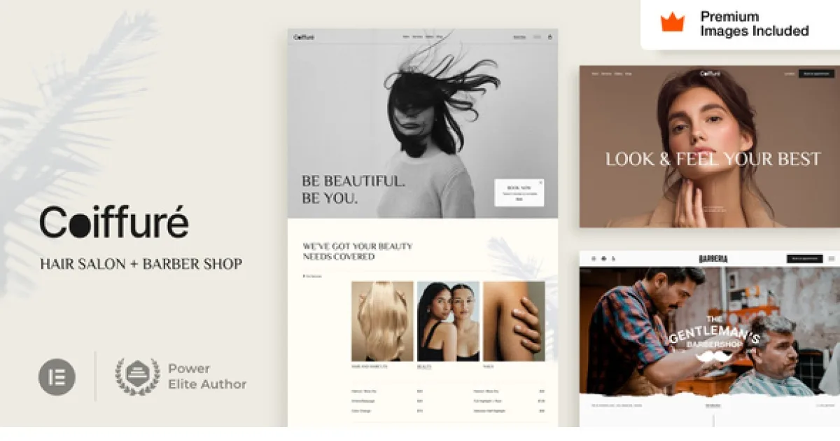 Coiffure WordPress Theme 