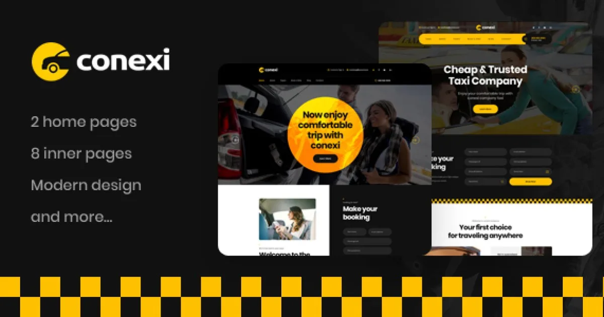 Conexi – Online Taxi Booking Service - Official Release Preview