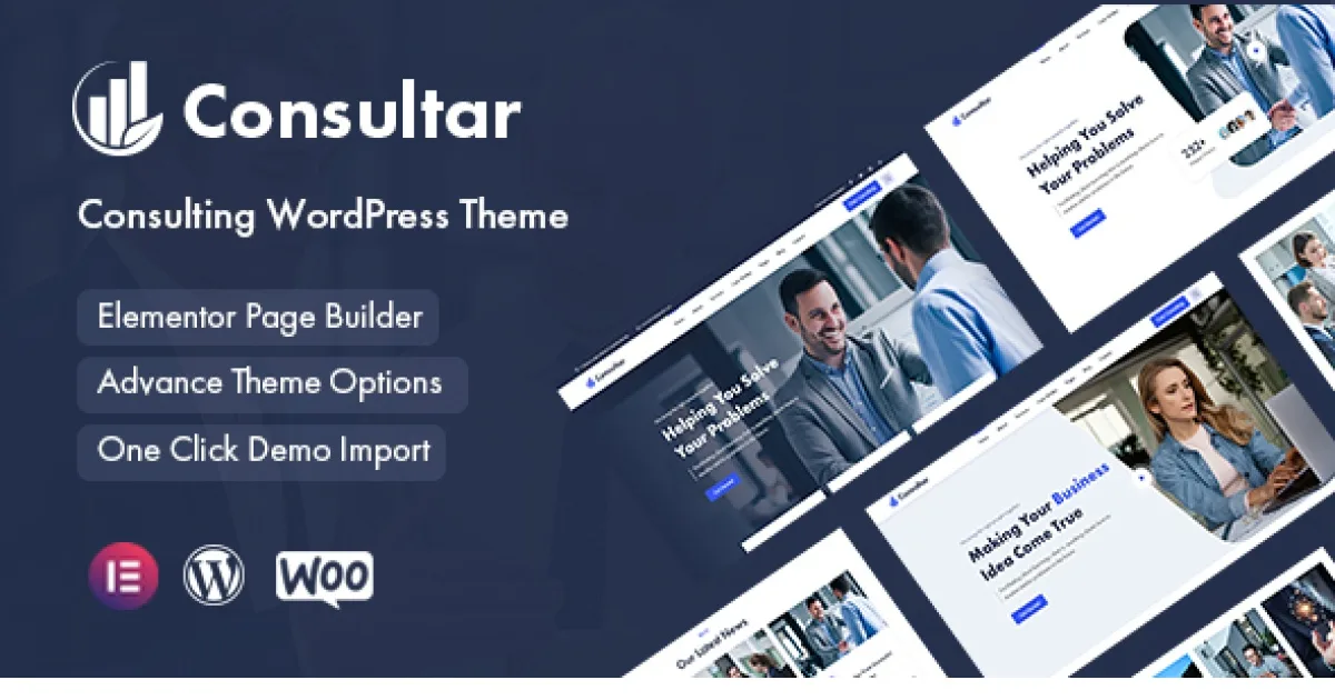 Consultar – Consulting Business WordPress Theme