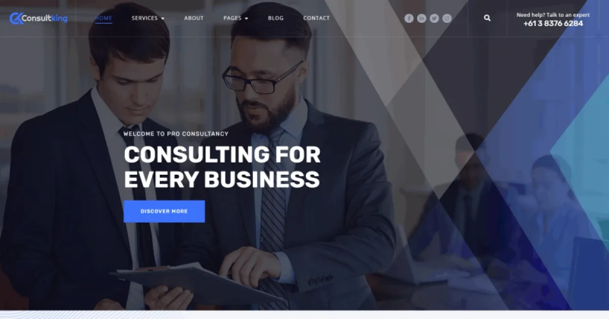 Consultking – Business Elementor Template Kit