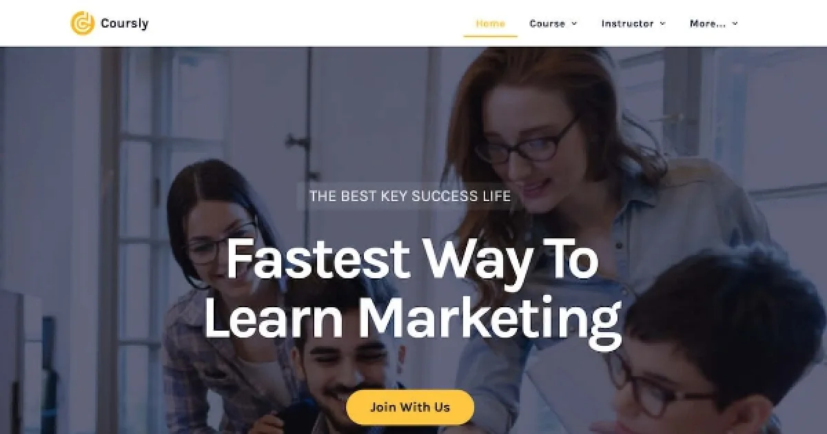 Coursly | Education & Offline Course Elementor Template Kit