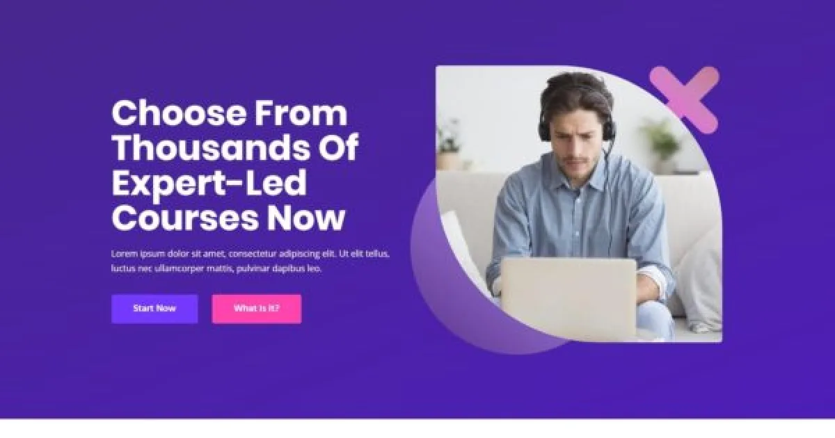 Courso – Online University & Courses Elementor Template Kit