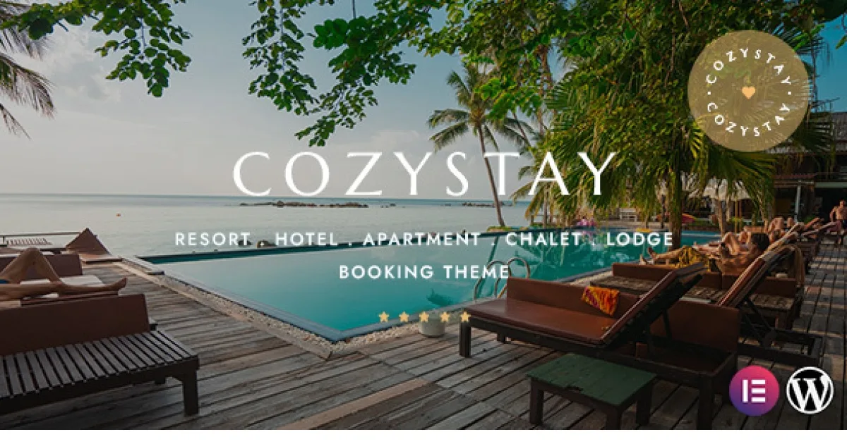 CozyStay – Hotel Booking WordPress Theme