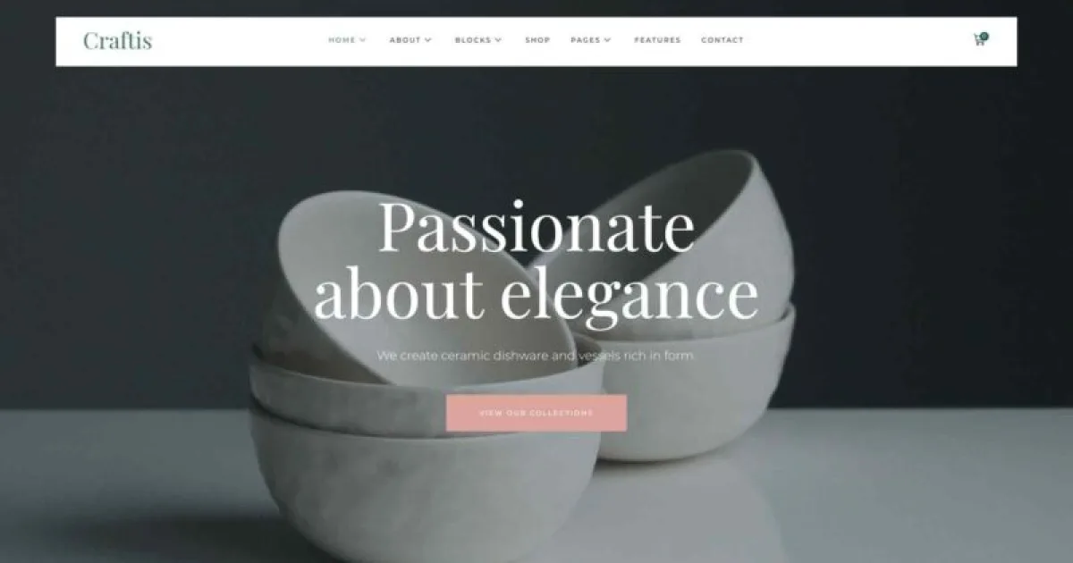 Craftis – Handcraft & Artisan Elementor Template Kit