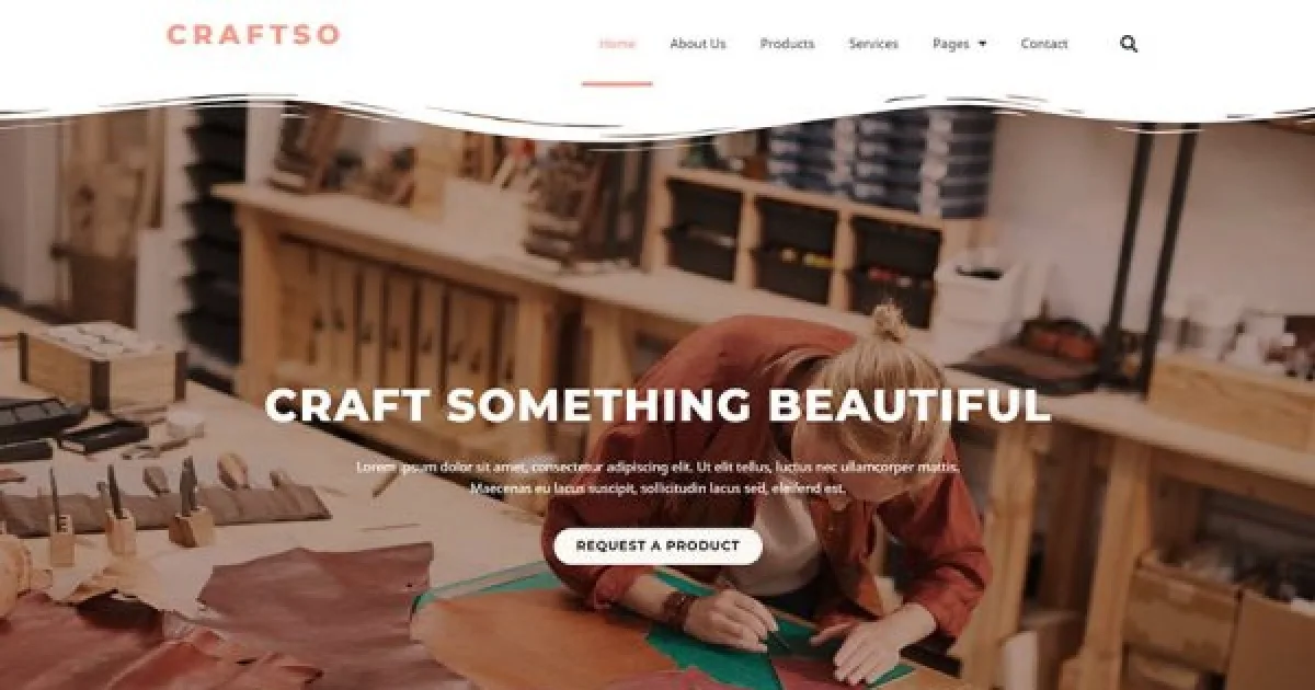Craftso – Crafting Elementor Template Kit