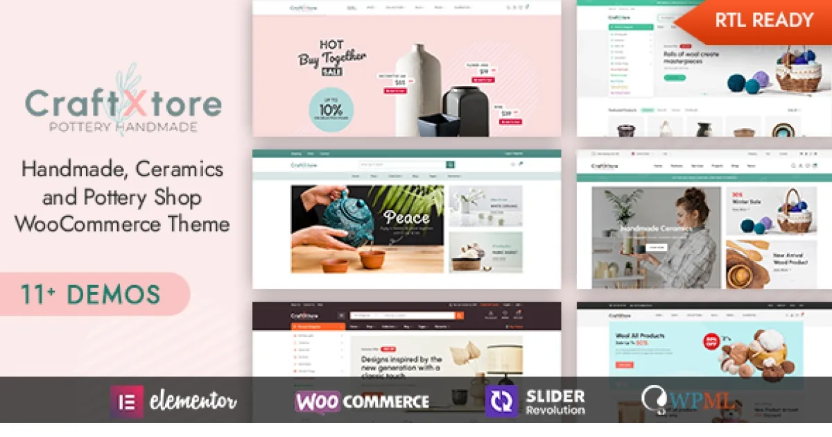 CraftXtore WooCommerce Theme
