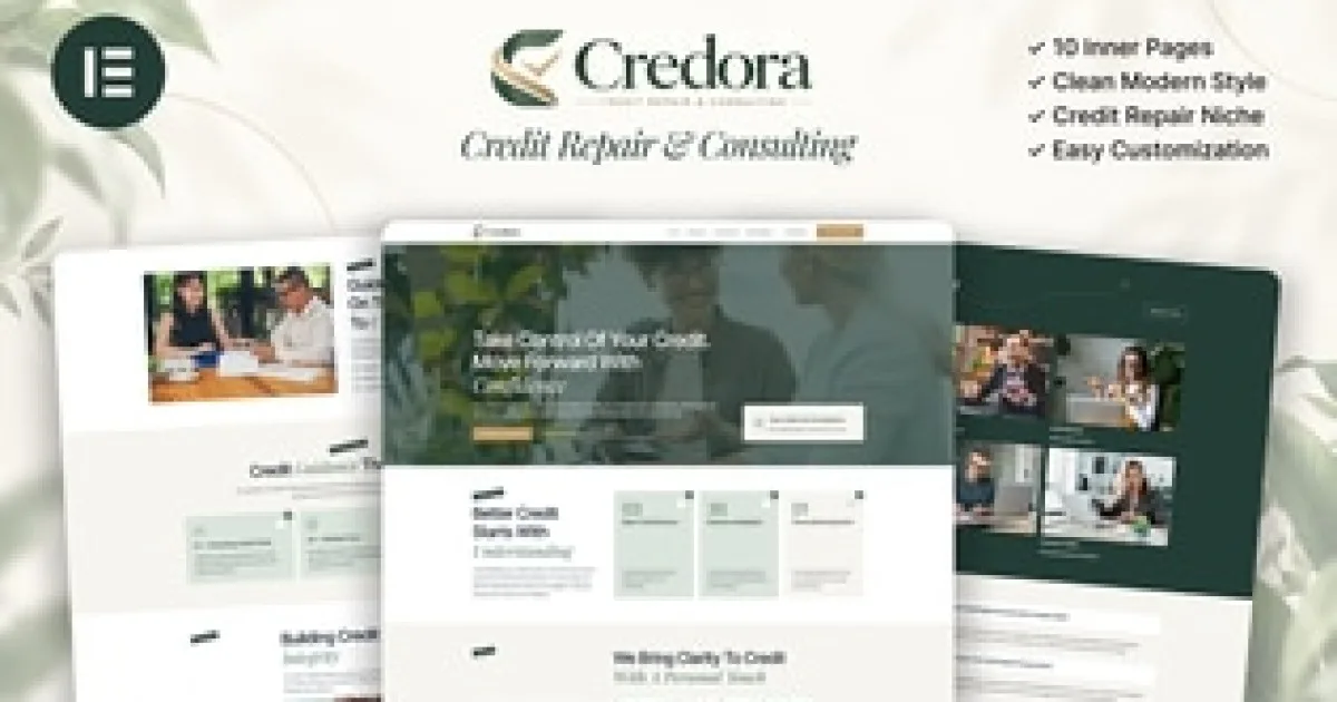 Credice Elementor Kit