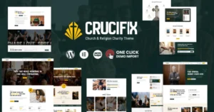 Crucifix – Church WordPress Theme