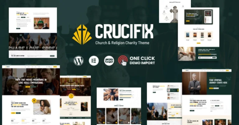 Crucifix – Church WordPress Theme