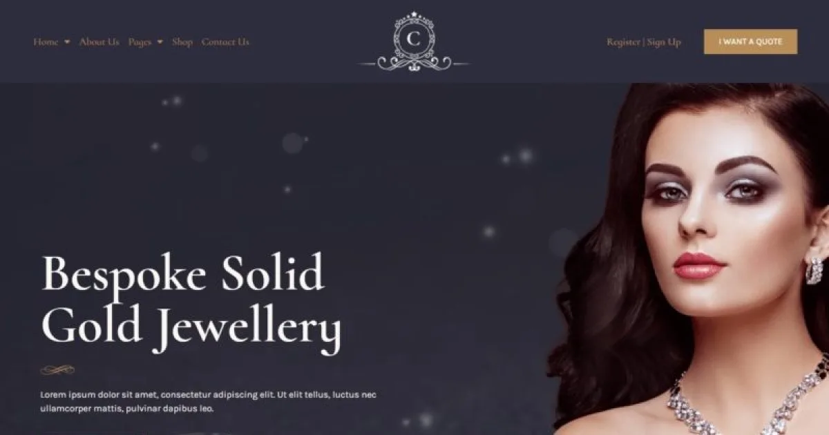 CustomMade – Customized Jewellery & Goldsmith Elementor Template Kit