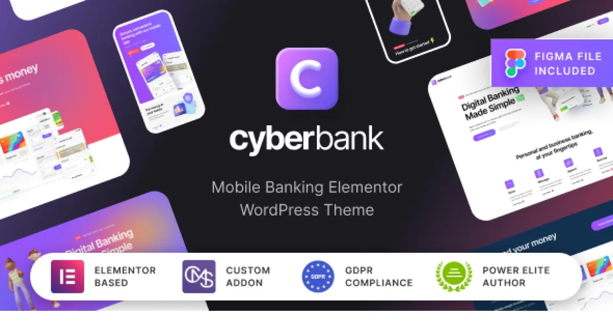 Cyberbank WordPress Theme