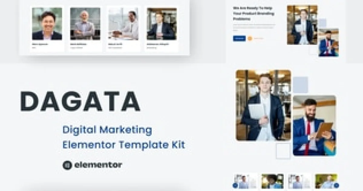 Dagang – Digital Marketing Elementor Template Kit - Official Release Preview