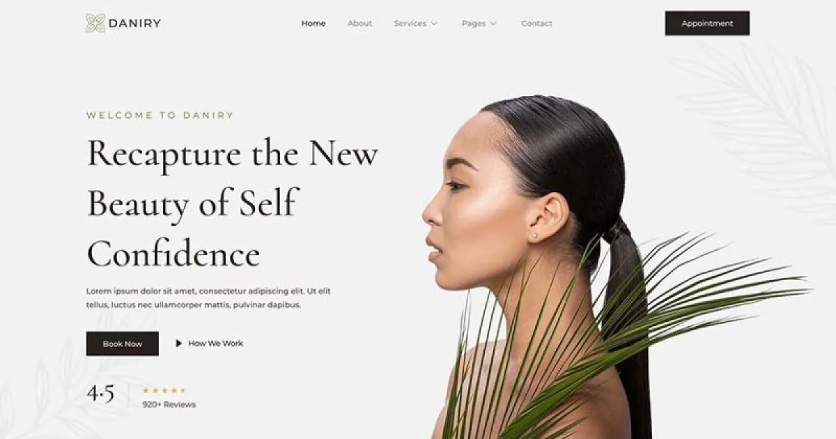 Daniry – Plastic Surgery Clinic Elementor Template Kit