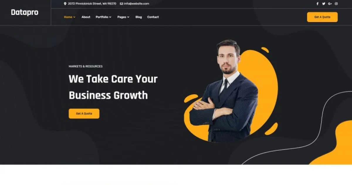Datapro – Creativ Agency Elementor Template Kit