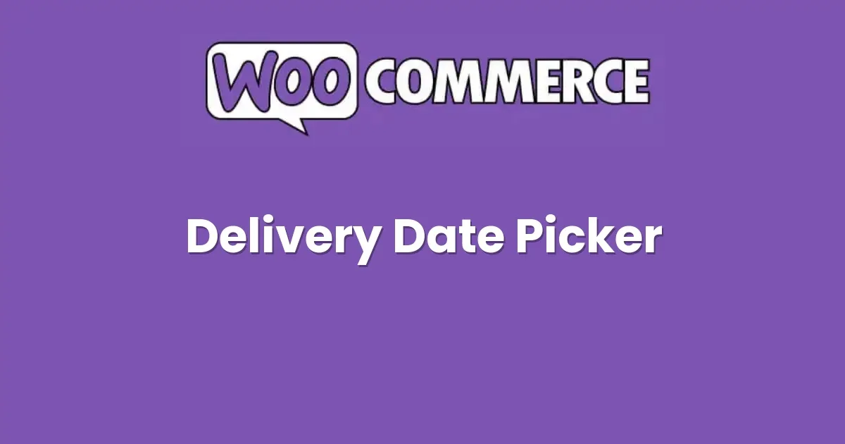 Delivery Date Picker