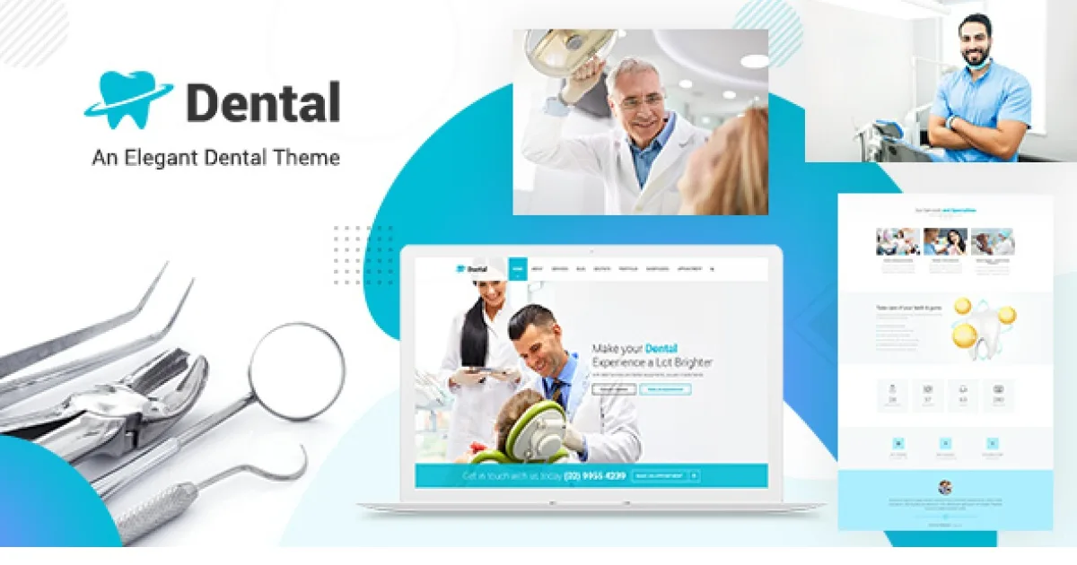 Dental Clinic – Dentist WordPress Theme