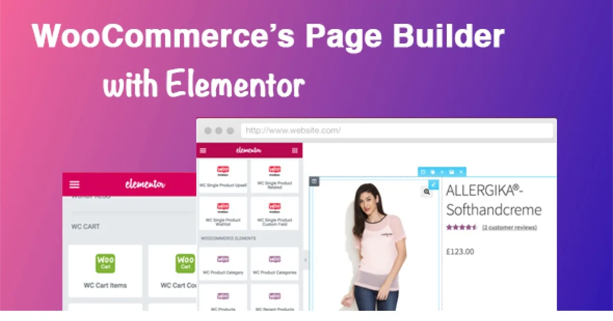 DHWC Elementor – WooCommerce Page Builder with Elementor