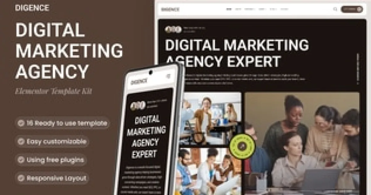 Digious – Virtual Reality Services Elementor Template Kit