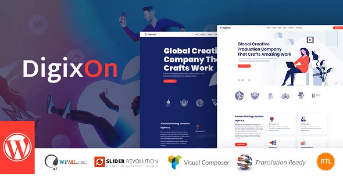 Digixon WP Theme - Official Release Preview