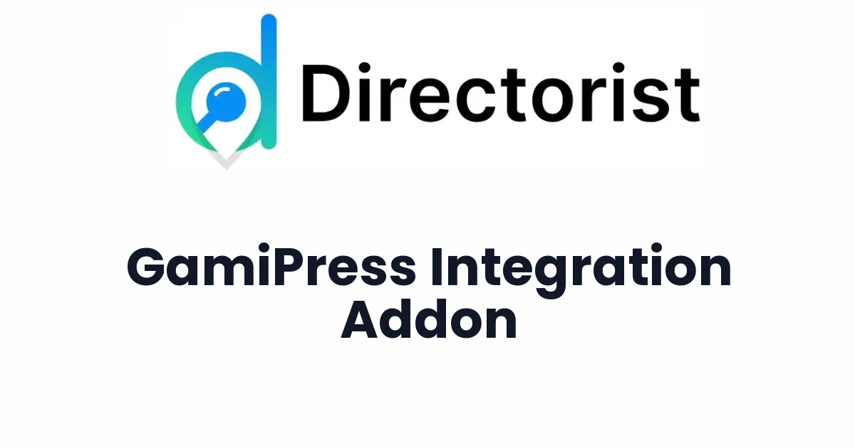 Directorist GamiPress Integration Addon