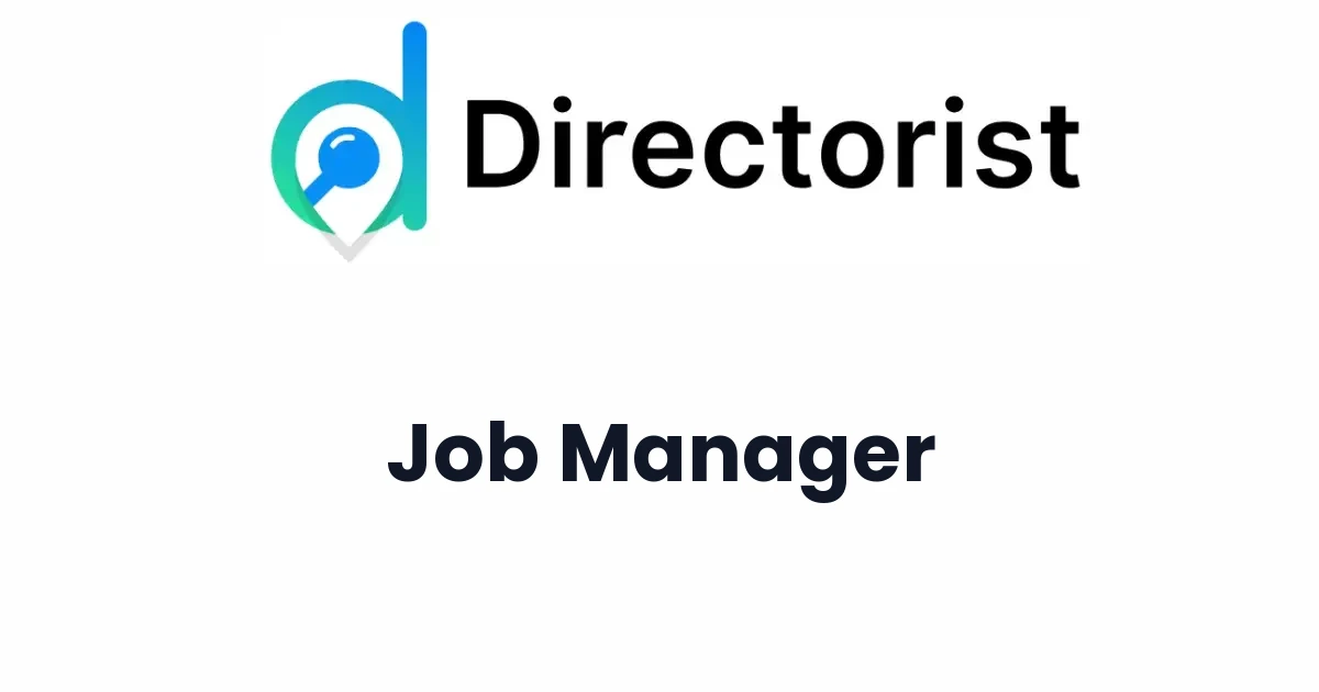 Directorist Job Manager