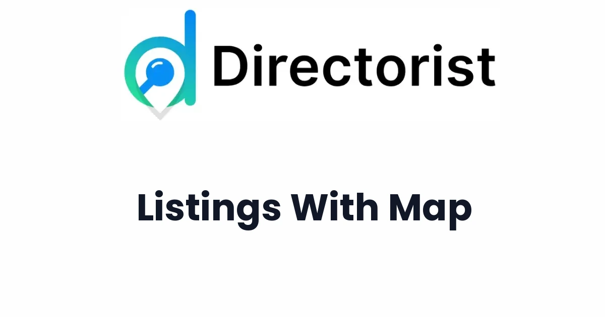 Directorist Listings With Map