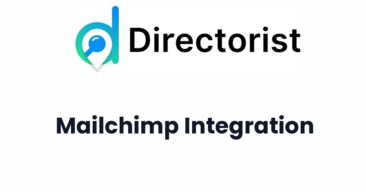 Directorist Mailchimp Integration