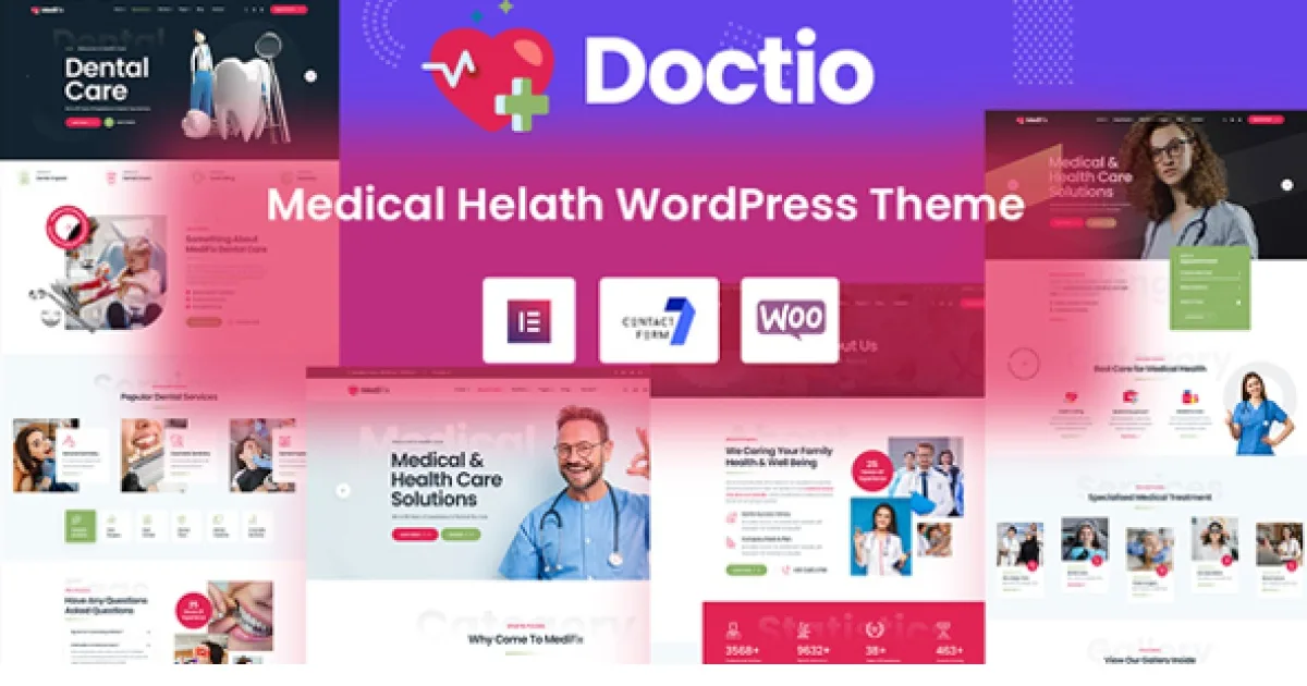Doctio – Medical Health WordPress ThemeÂ