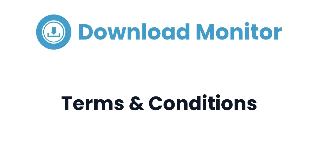 Monitor Terms & Conditions