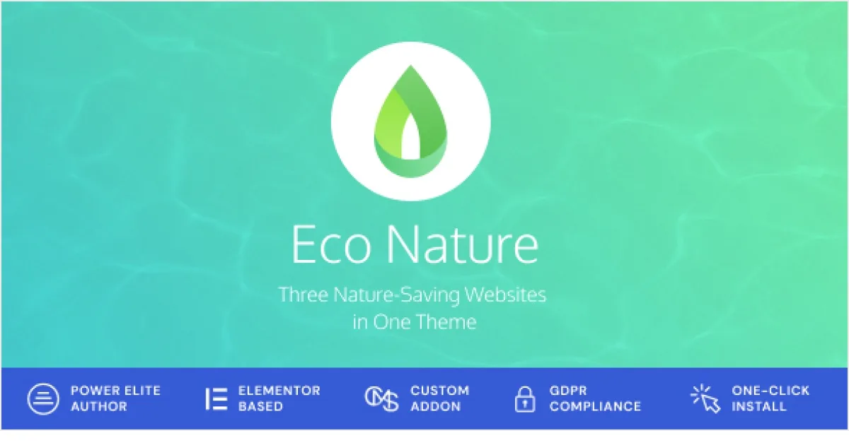 Eco Nature Theme – Environment & Ecology WordPress Theme
