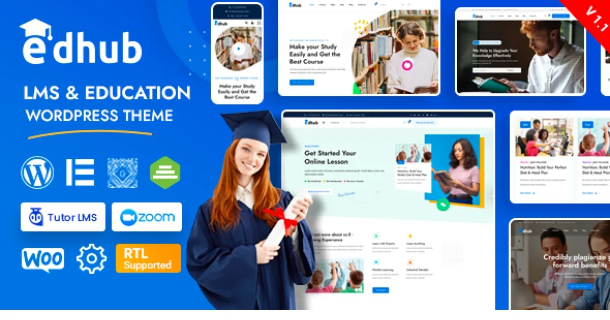 Edhub – Education WordPress Theme