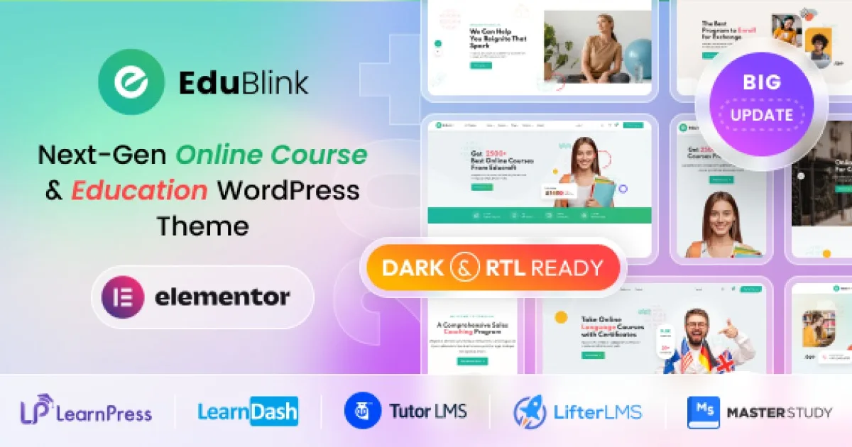 EduBlink WordPress Theme  