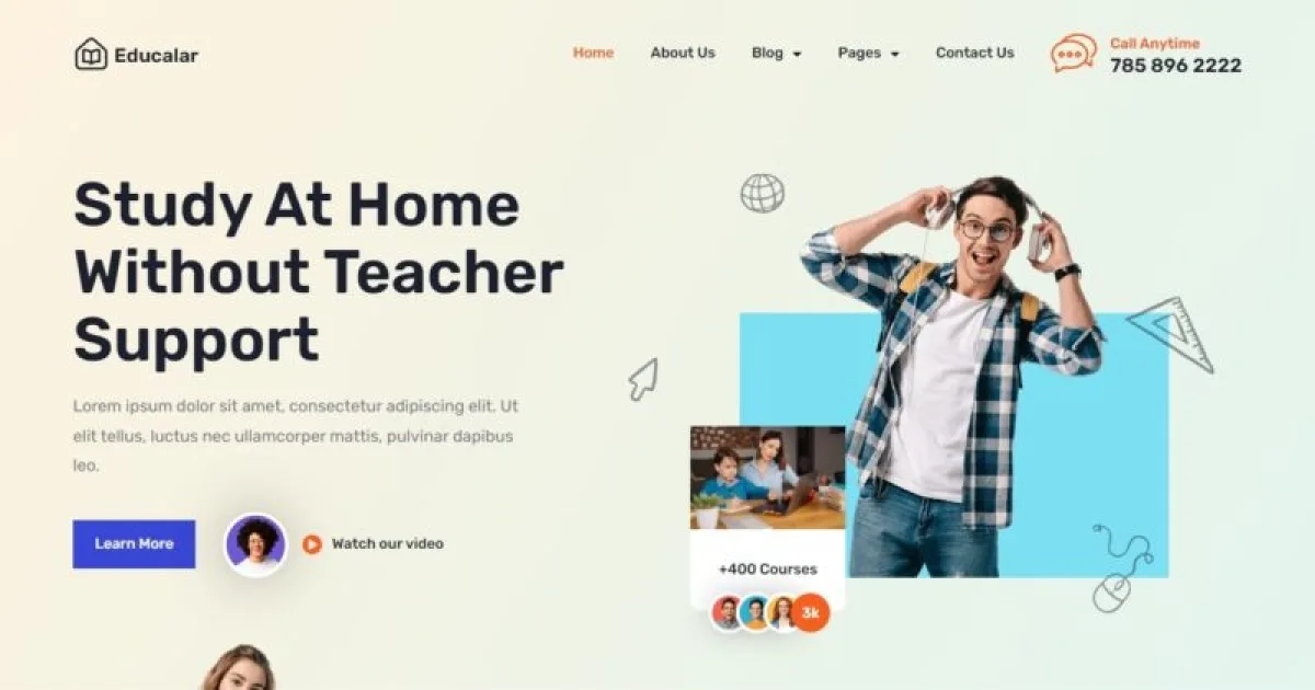 Educalar – Homeschooling Elementor Template Kit