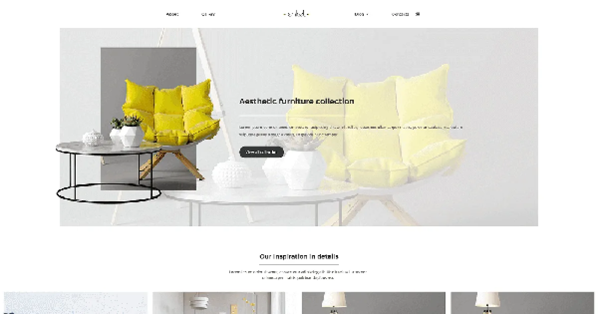 Enkel – Furniture Company Template Kit
