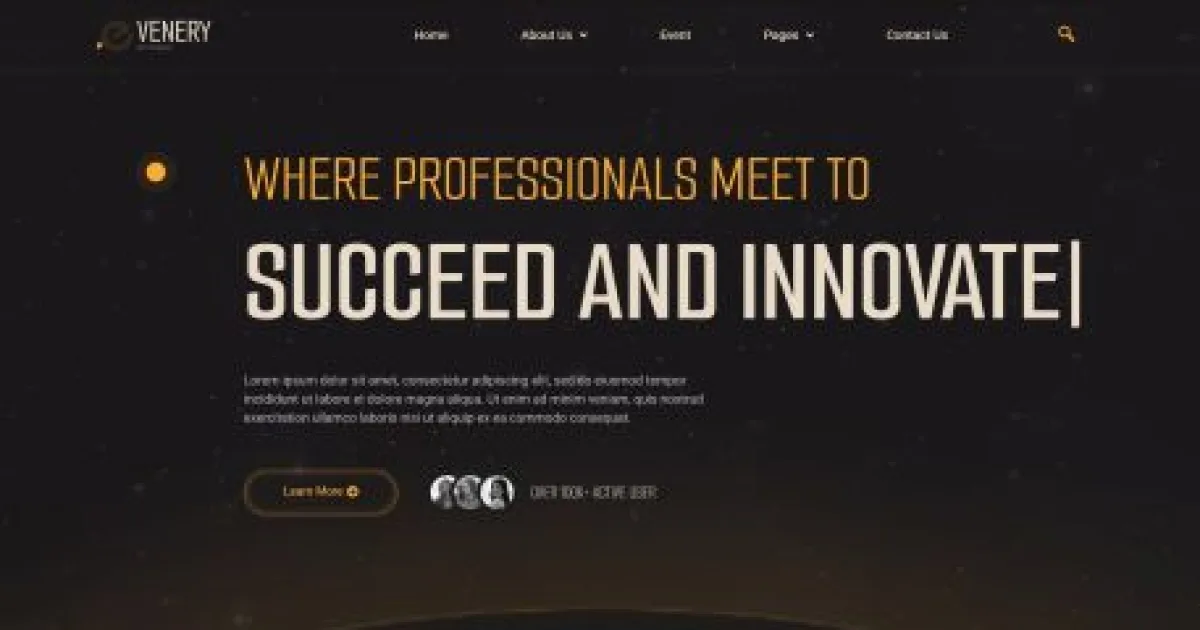 Evenery – Event Conference Elementor Template Kit