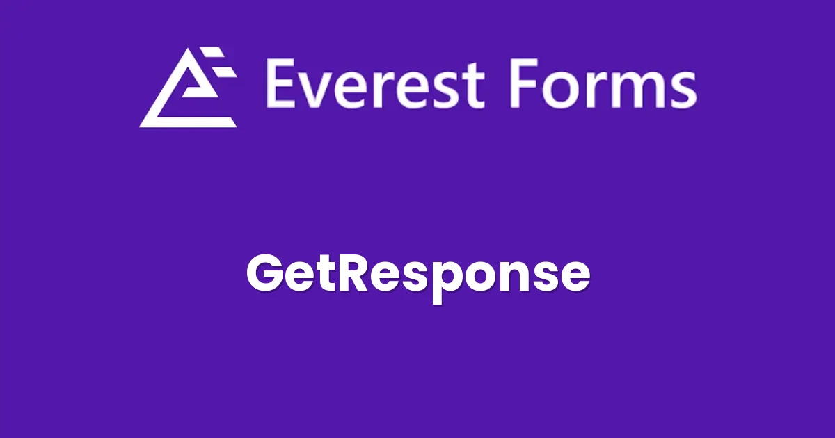 Everest Forms GetResponse