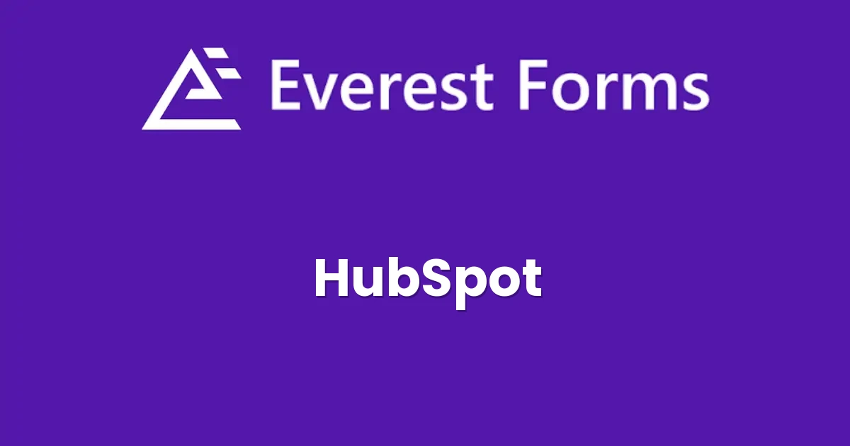 Everest Forms Hubspot