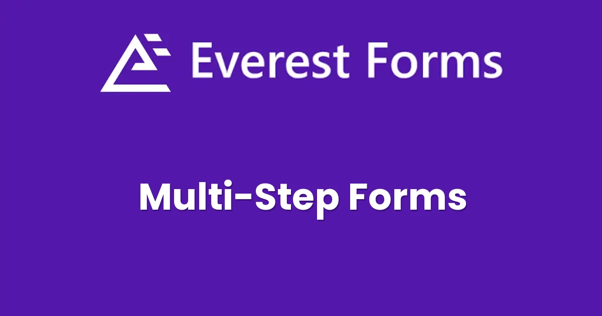 Everest Forms Multi-Step Forms - Official Release Preview