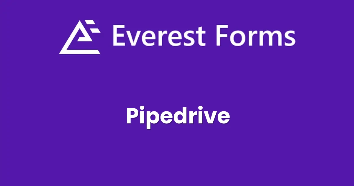 Everest Forms Pipedrive