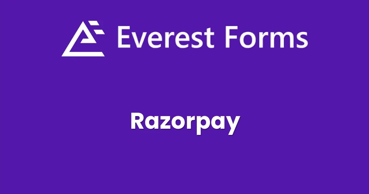 Everest Forms Razorpay