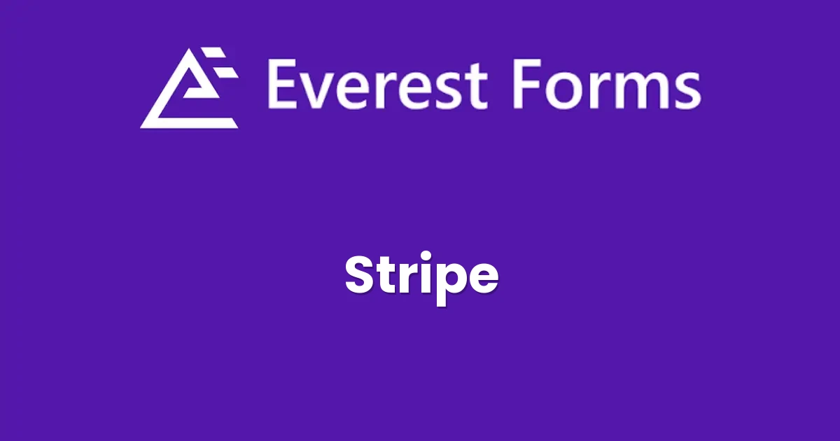 Everest Forms Stripe