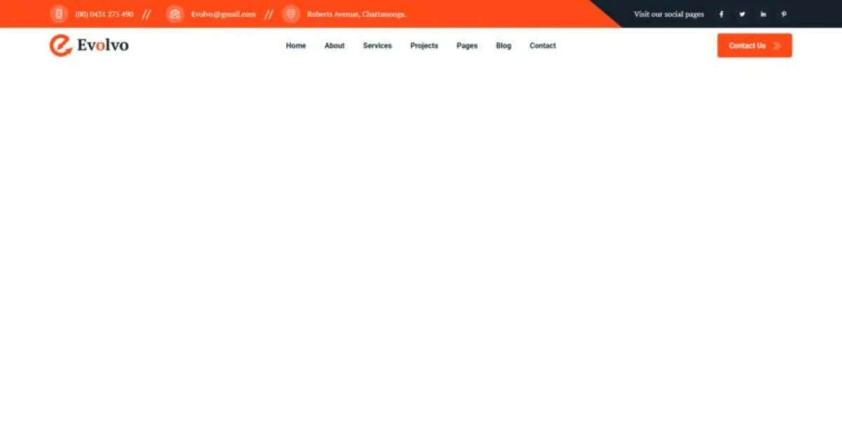 Evolvo – Business Consulting Elementor Template Kit