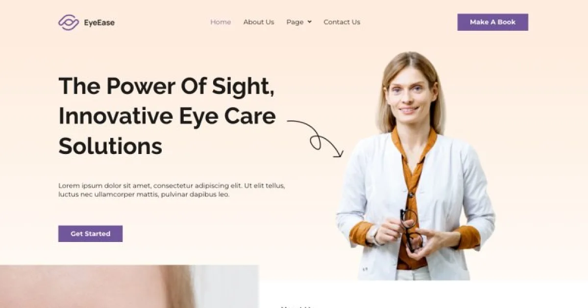 EyeEase – Eyecare Clinic Template Kits
