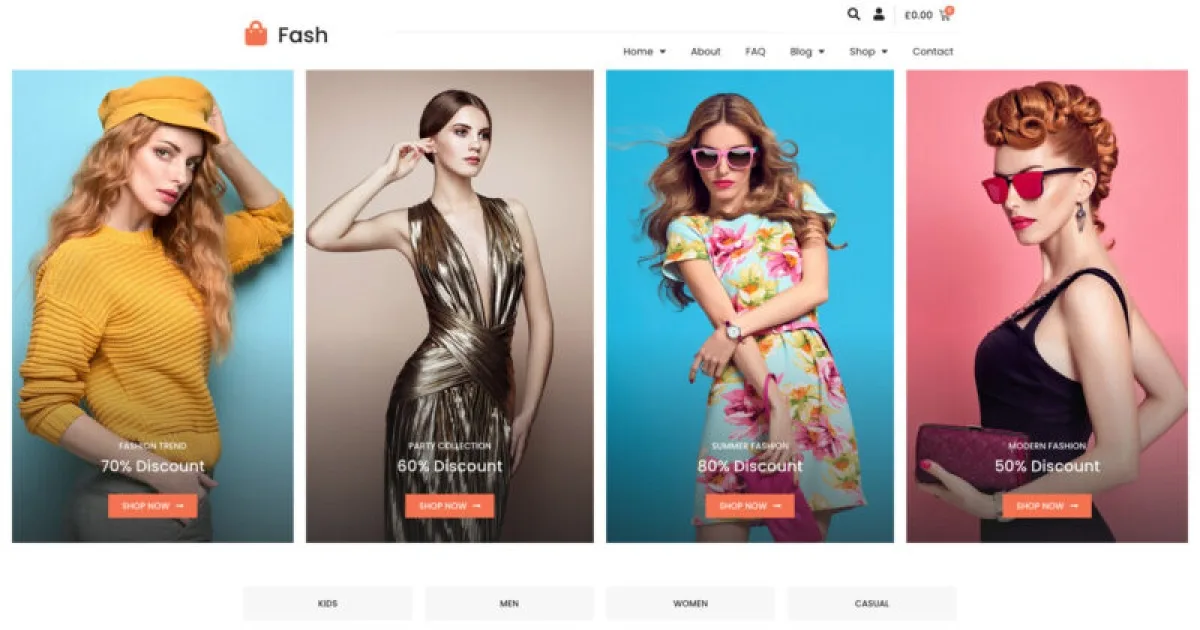 Fash – WooCommerce Elementor Template Kit