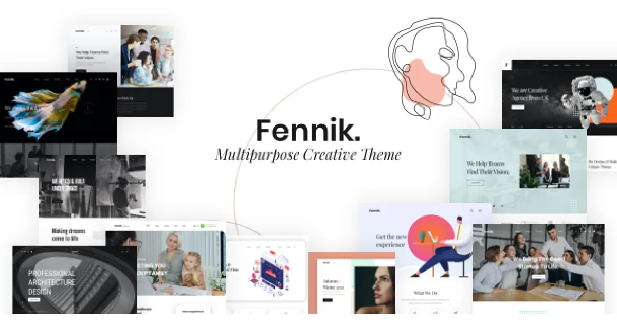 Fennik WordPress Theme - Official Release Preview