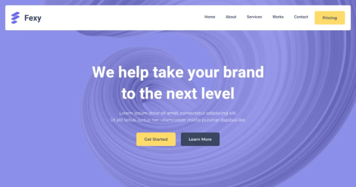 Fexy – Agency Landing Page Elementor Block Kit