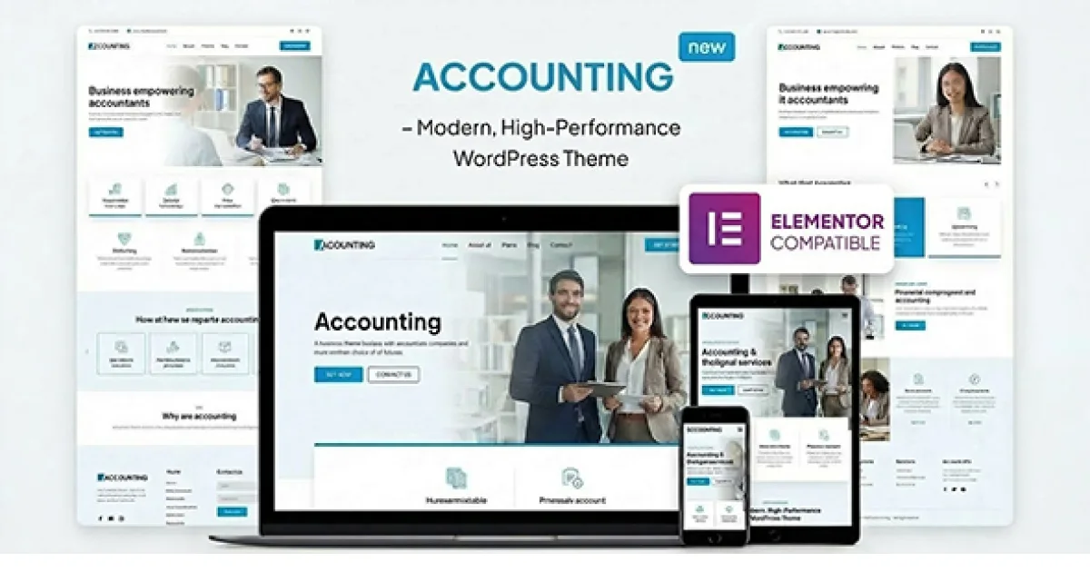 Finance Theme – Consulting, Accounting WordPress Theme
